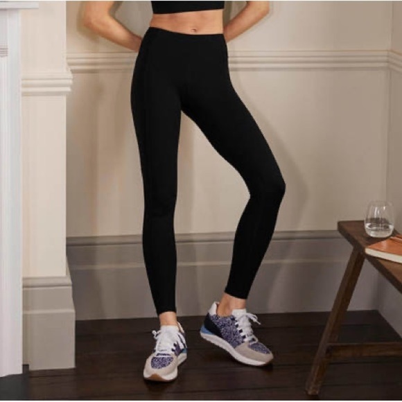 Boden Black High Rise Jessica Active Leggings - Picture 1 of 9